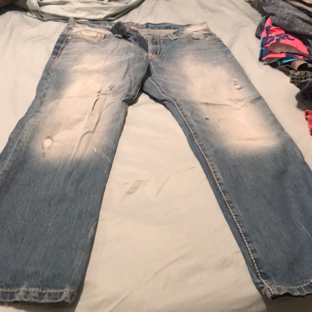 Express Kingston boot cut jeans